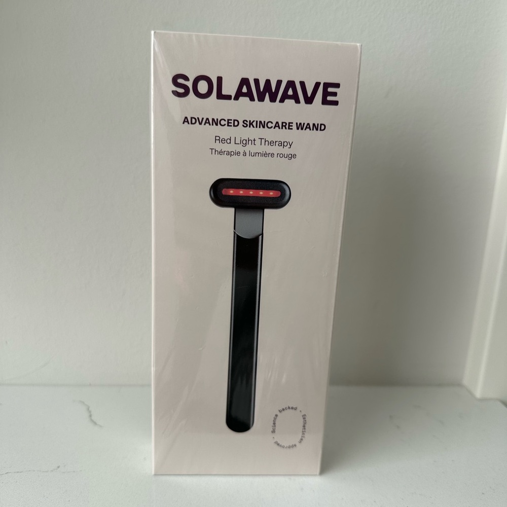 NEW! 4-in-1 Sola Wave Red Light Therapy wand. ($169 value)